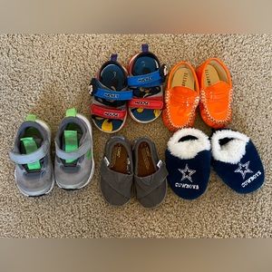 Boys shoes lot, size 3c.